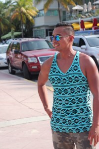 South Beach Ocean Drive Miami Beach. 