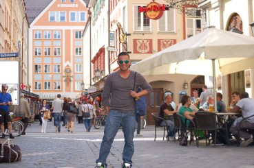 The streets of Munich Germany