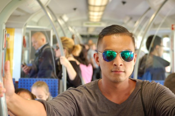 Train Ride in Munich